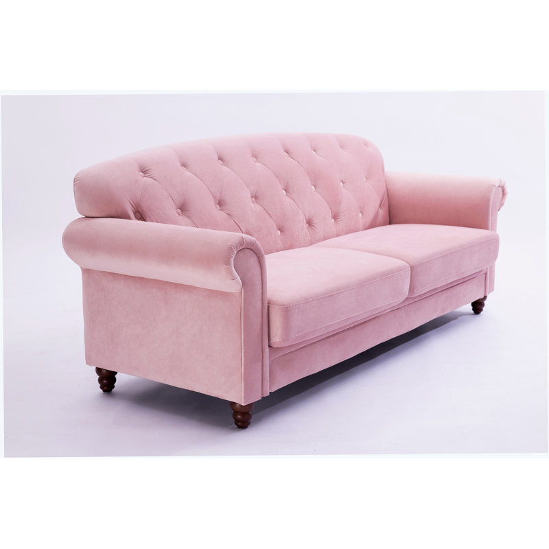 House of Hampton® Iqrar 81.89'' Velvet Sofa Wayfair
